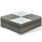 vidaXL Set Divani da Giardino 6 pz con Cuscini in Polyrattan Grigio vidaXL Set Divani da Giardino 6 pz con Cuscini in Polyrattan Grigio