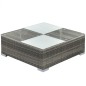 vidaXL Set Divani da Giardino 5 pz con Cuscini in Polyrattan Grigio vidaXL Set Divani da Giardino 5 pz con Cuscini in Polyrattan Grigio