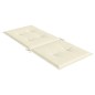 vidaXL Cuscini per Sedie 2 pz Crema 120x50x3 cm in Tessuto vidaXL Cuscini per Sedie 2 pz Crema 120x50x3 cm in Tessuto