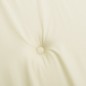vidaXL Cuscini per Sedie 2 pz Crema 120x50x3 cm in Tessuto vidaXL Cuscini per Sedie 2 pz Crema 120x50x3 cm in Tessuto