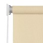 vidaXL Tenda a Rullo per Esterni 220x140 cm Crema