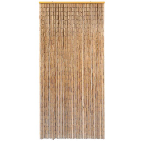 vidaXL Tenda Antimosche per Porte in Bambù 100x220 cm