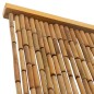 vidaXL Tenda Antimosche per Porte in Bambù 100x220 cm