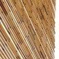 vidaXL Tenda Antimosche per Porte in Bambù 100x220 cm