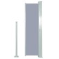 vidaXL Tenda da Sole Laterale Retrattile 120 x 300 cm Grigia vidaXL Tenda da Sole Laterale Retrattile 120 x 300 cm Grigia