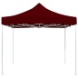 vidaXL Gazebo Professionale Pieghevole in Alluminio 3x3 m Rosso Vino vidaXL Gazebo Professionale Pieghevole in Alluminio 3x3 m Rosso Vino
