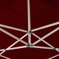 vidaXL Gazebo Professionale Pieghevole in Alluminio 3x3 m Rosso Vino vidaXL Gazebo Professionale Pieghevole in Alluminio 3x3 m Rosso Vino