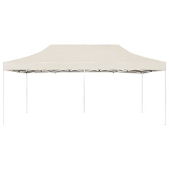 vidaXL Gazebo Professionale Pieghevole in Alluminio 6x3 m Crema