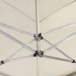 vidaXL Gazebo Professionale Pieghevole in Alluminio 6x3 m Crema