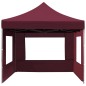 vidaXL Gazebo Professionale Pieghevole Alluminio Pareti 4,5x3m Rosso vidaXL Gazebo Professionale Pieghevole Alluminio Pareti 4,5x3m Rosso