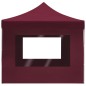 vidaXL Gazebo Professionale Pieghevole Alluminio Pareti 4,5x3m Rosso vidaXL Gazebo Professionale Pieghevole Alluminio Pareti 4,5x3m Rosso