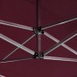 vidaXL Gazebo Professionale Pieghevole Alluminio Pareti 4,5x3m Rosso vidaXL Gazebo Professionale Pieghevole Alluminio Pareti 4,5x3m Rosso