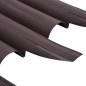 vidaXL Bordature per Prato 36 pz Marroni 10 m in PP vidaXL Bordature per Prato 36 pz Marroni 10 m in PP