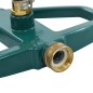vidaXL Irrigatore Rotante Verde 21x22x13 cm in Metallo vidaXL Irrigatore Rotante Verde 21x22x13 cm in Metallo