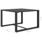 vidaXL Set Divani da Giardino 6 pz con Cuscini in Alluminio Antracite vidaXL Set Divani da Giardino 6 pz con Cuscini in Alluminio Antracite