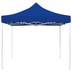 vidaXL Gazebo Professionale Pieghevole Alluminio 2x2m Blu