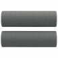 vidaXL Divano a 2 Posti con Cuscini Grigio Scuro 140 cm in Tessuto vidaXL Divano a 2 Posti con Cuscini Grigio Scuro 140 cm in Tessuto