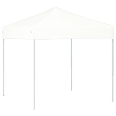 vidaXL Tenda per Feste Pieghevole Bianca 2x2 m
