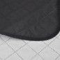 vidaXL Copriletto Trapuntato a Doppia Faccia Nero/Bianco 170 x 210 vidaXL Copriletto Trapuntato a Doppia Faccia Nero/Bianco 170 x 210