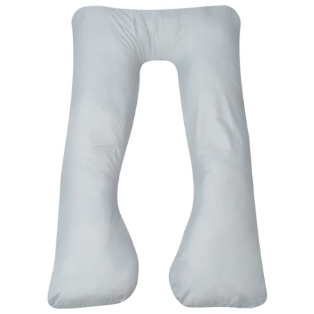 vidaXL Cuscino di Gravidanza 90 x 145 cm Grigio