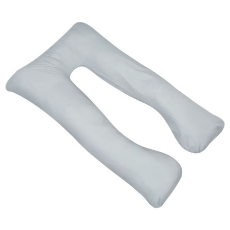 vidaXL Cuscino di Gravidanza 90 x 145 cm Grigio