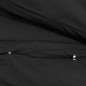 vidaXL Set Copripiumino Nero 200x220 cm in Microfibra Leggera vidaXL Set Copripiumino Nero 200x220 cm in Microfibra Leggera