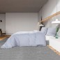 vidaXL Set Copripiumino Grigio 200x220 cm in Microfibra Leggera vidaXL Set Copripiumino Grigio 200x220 cm in Microfibra Leggera