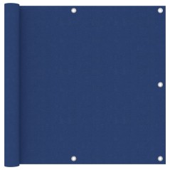 vidaXL Paravento Balcone Blu 90x400 cm in Tessuto Oxford