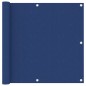 vidaXL Paravento Balcone Blu 90x400 cm in Tessuto Oxford vidaXL Paravento Balcone Blu 90x400 cm in Tessuto Oxford