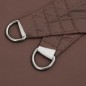 vidaXL Parasole a Vela Oxford Rettangolare 2,5x3,5 m Marrone vidaXL Parasole a Vela Oxford Rettangolare 2,5x3,5 m Marrone
