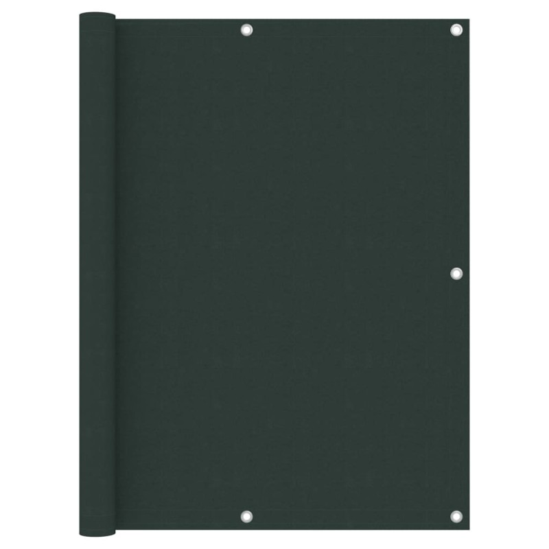vidaXL Paravento da Balcone Verde Scuro 120x600 cm Tessuto Oxford vidaXL Paravento da Balcone Verde Scuro 120x600 cm Tessuto Oxford
