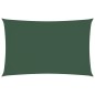 vidaXL Parasole a Vela Oxford Rettangolare 4x7 m Verde Scuro vidaXL Parasole a Vela Oxford Rettangolare 4x7 m Verde Scuro