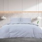 vidaXL Set Copripiumino Grigio 260x240 cm in Microfibra Leggera vidaXL Set Copripiumino Grigio 260x240 cm in Microfibra Leggera