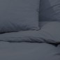 vidaXL Set Copripiumino Antracite 260x240 cm in Cotone vidaXL Set Copripiumino Antracite 260x240 cm in Cotone