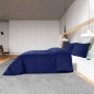 vidaXL Set Copripiumino Blu Marino 260x220 cm in Cotone vidaXL Set Copripiumino Blu Marino 260x220 cm in Cotone