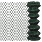 vidaXL Recinzione a Rete in Acciaio 1x25 m Verde vidaXL Recinzione a Rete in Acciaio 1x25 m Verde
