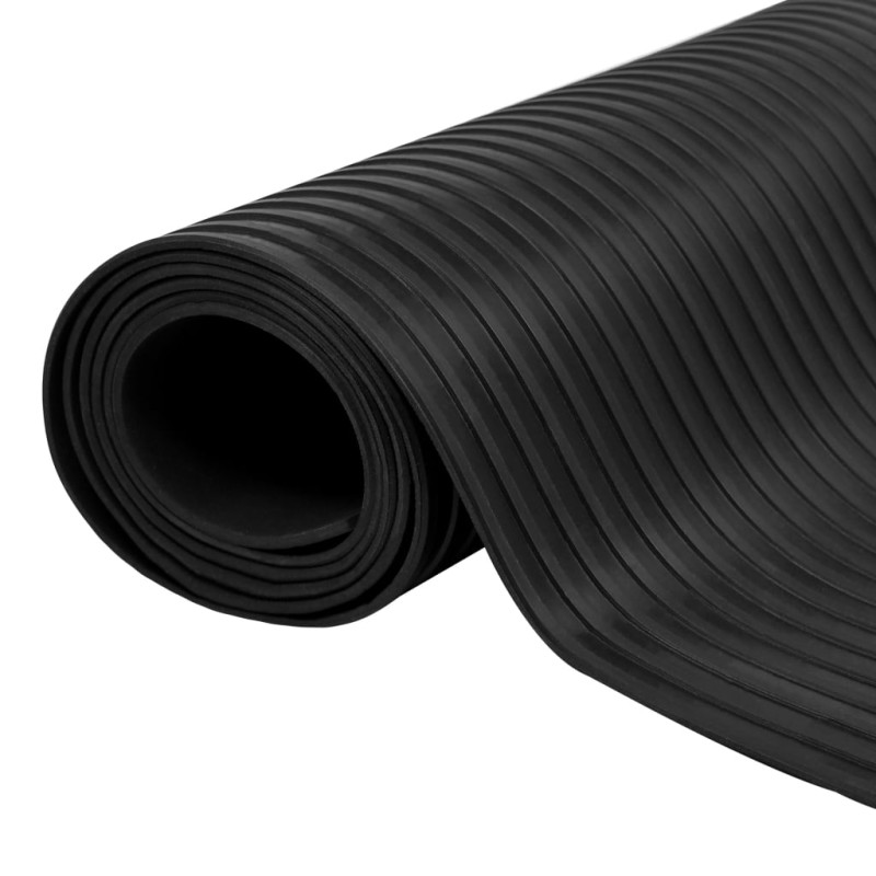 vidaXL Tappetino Antiscivolo in Gomma 2 x 1 m a Battistrada Ampio