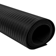 vidaXL Tappetino Antiscivolo in Gomma 2 x 1 m a Battistrada Ampio