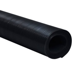 vidaXL Tappetino Antiscivolo in Gomma 2 x 1 m a Lamiere Fini