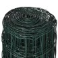 vidaXL Recinzione Euro in Acciaio 10x1,7 m Verde vidaXL Recinzione Euro in Acciaio 10x1,7 m Verde
