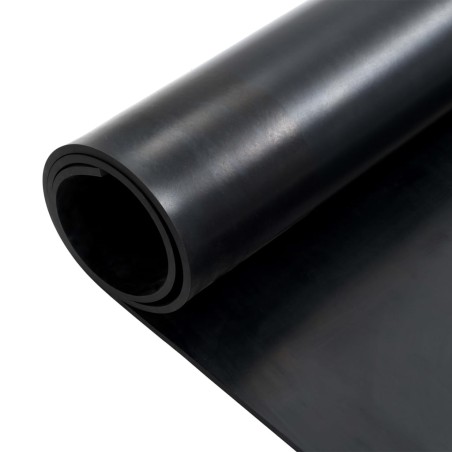 vidaXL Tappetino Antiscivolo in Gomma 1,2x2 m 8 mm Liscio