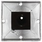 vidaXL Picchetti di Terra 2 pz Argento 9x9x56 cm in Acciaio Zincato vidaXL Picchetti di Terra 2 pz Argento 9x9x56 cm in Acciaio Zincato