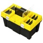 vidaXL Cassetta degli Attrezzi in Plastica 595x337x316 mm Gialla vidaXL Cassetta degli Attrezzi in Plastica 595x337x316 mm Gialla