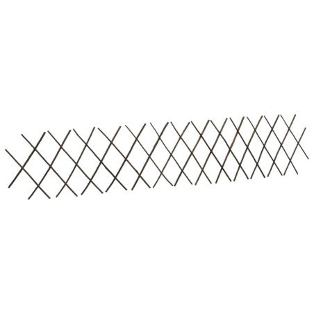 vidaXL Recinzione a Traliccio in Salice 5 pz 180x30 cm