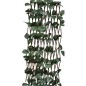 vidaXL Recinto in Salice a Traliccio 5 pz Foglie Artificiali 180x60 cm