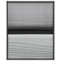 vidaXL Zanzariera Plissettata in Alluminio 60x80 cm con Tendina