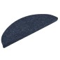 vidaXL Tappetini Adesivi per Scale 5 pz 56x17x3 cm Blu Agugliati