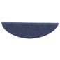 vidaXL Tappetini Adesivi per Scale 5 pz 56x17x3 cm Blu Agugliati