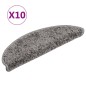 vidaXL Tappetini per Scale 10 pz 56x17x3 cm Grigi vidaXL Tappetini per Scale 10 pz 56x17x3 cm Grigi