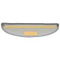 vidaXL Tappetini per Scale 10 pz 56x17x3 cm Grigi vidaXL Tappetini per Scale 10 pz 56x17x3 cm Grigi